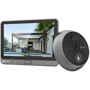 Imagen relacionada con Ezviz CP4 Mirilla Digital con Pantalla 4,3″
