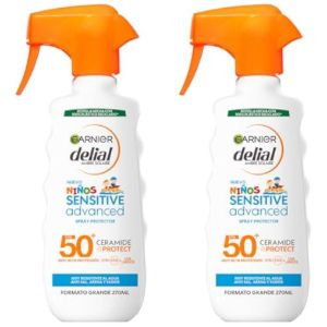 2x Garnier Delial Kids Spray Solar 270ml Pack 2x