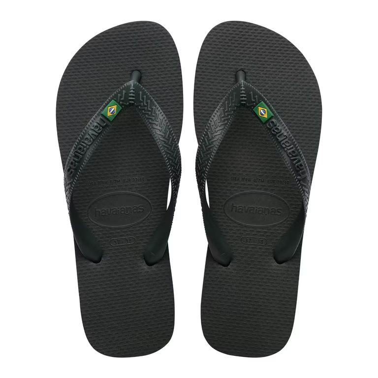 Imagen relacionada con Chanclas Unisex Havaianas Top Brasil (Color Olive Green | tallas 37,39 y 43 a 14,96, talla 45 a 15,96)