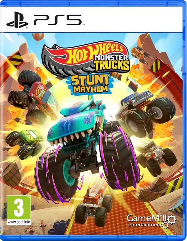 Imagen relacionada con Juego Hot Wheels Monster Trucks: Stunt Mayhem (PS5 | Edición Importación)