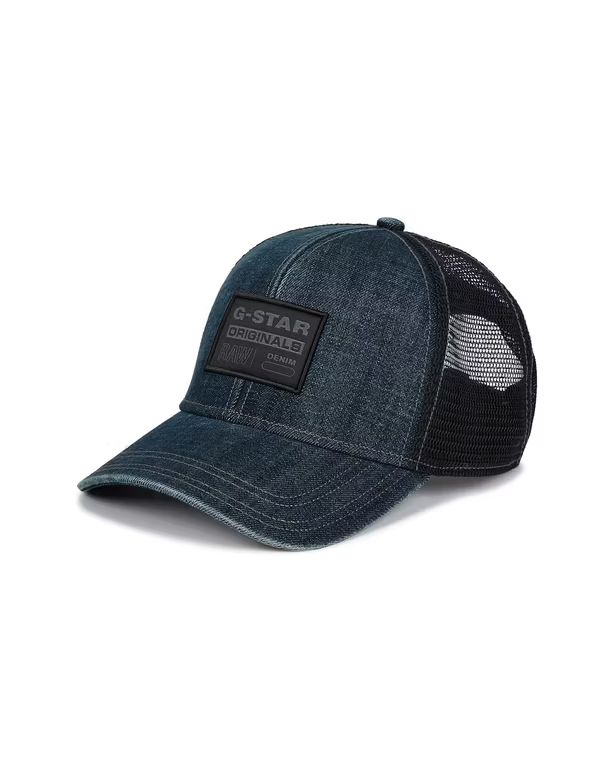 Imagen relacionada con G-Star Denim Embro Baseball Trucker Cap, Men's Baseball Cap, Color Blue