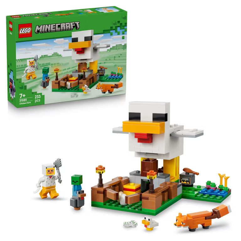 Imagen relacionada con LEGO Minecraft La Granja de Gallinas