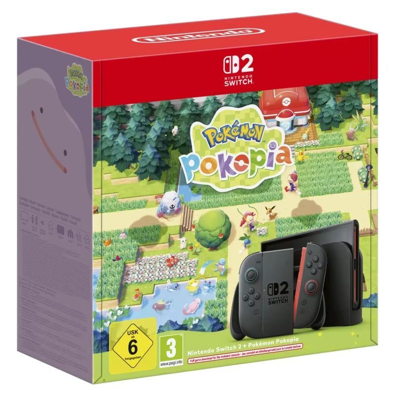 Nintendo Switch 2 + Pokopia: Consola 256 GB Europe
