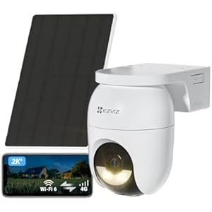 Imagen relacionada con Ezviz CB8 Lite 4G Kit Cámara Solar 4MP