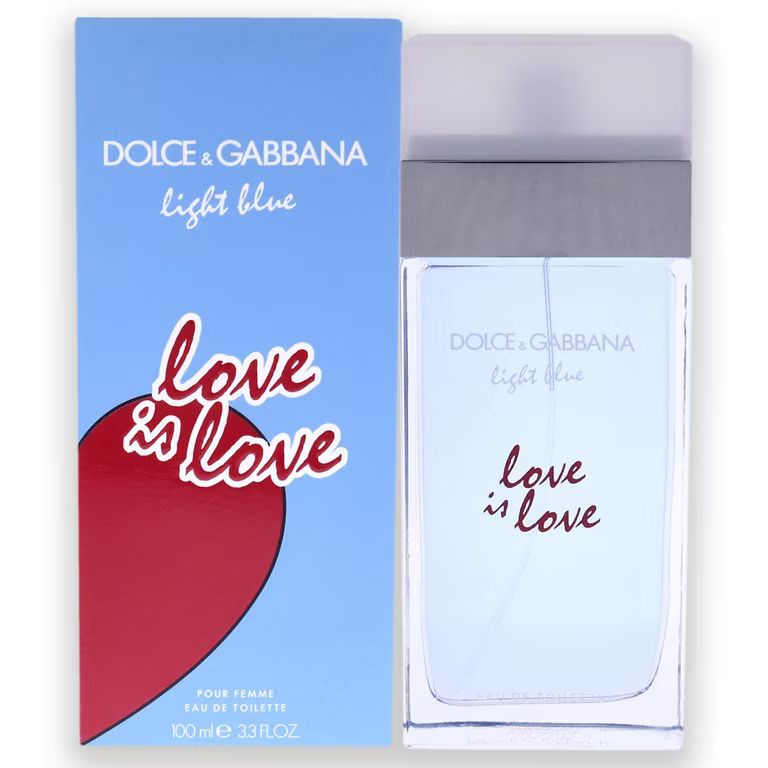 Imagen relacionada con DOLCE & GABBANA - Light Blue Love Is Love Limited Edition Edt Vapo 100 Ml