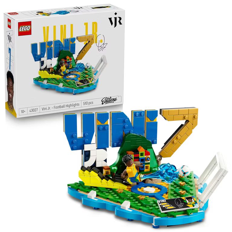 Imagen relacionada con LEGO Editions Vini Jr.: Fenómenos del Fútbol