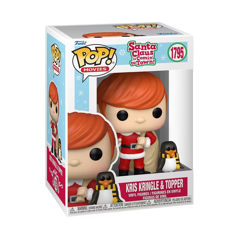 Imagen relacionada con Funko Pop! & Buddy: Santa Claus Is Comin' to Town - Kris with Topper