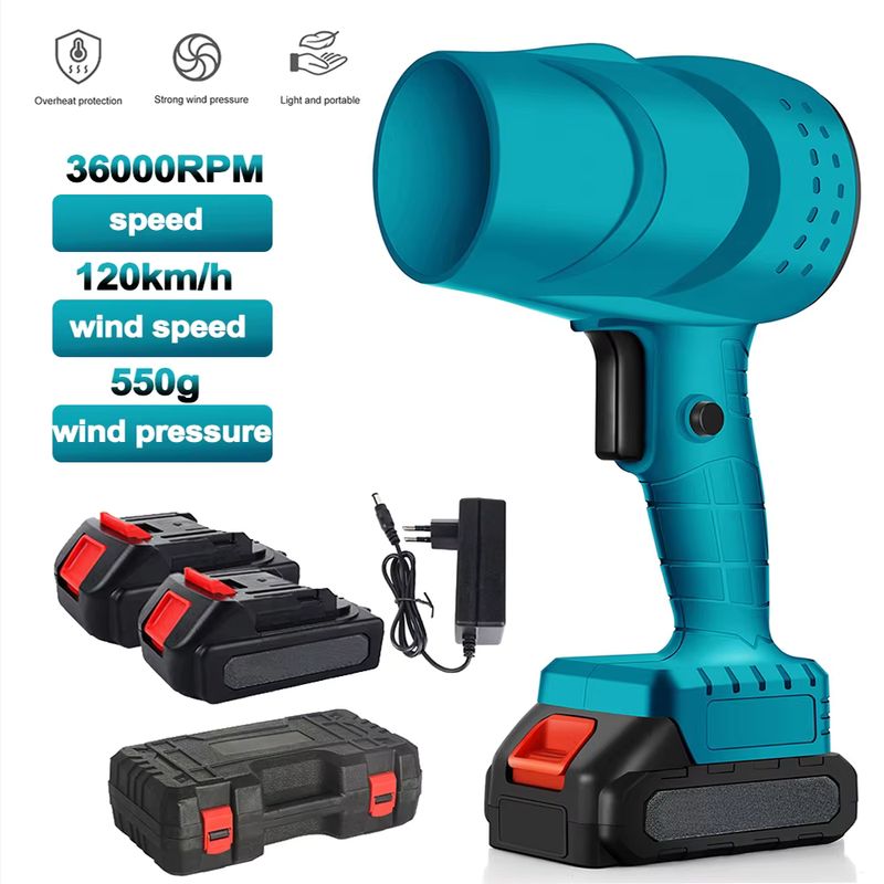 Soplador Eléctrico Inalámbrico Makita 21V 120 km/h