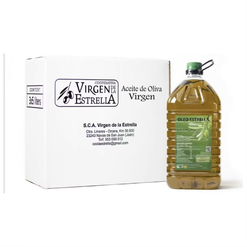 Imagen relacionada con OLEOESTRELLA - Aceite Oliva Virgen - Jaén - Andalucía - Aceite Cooperativa