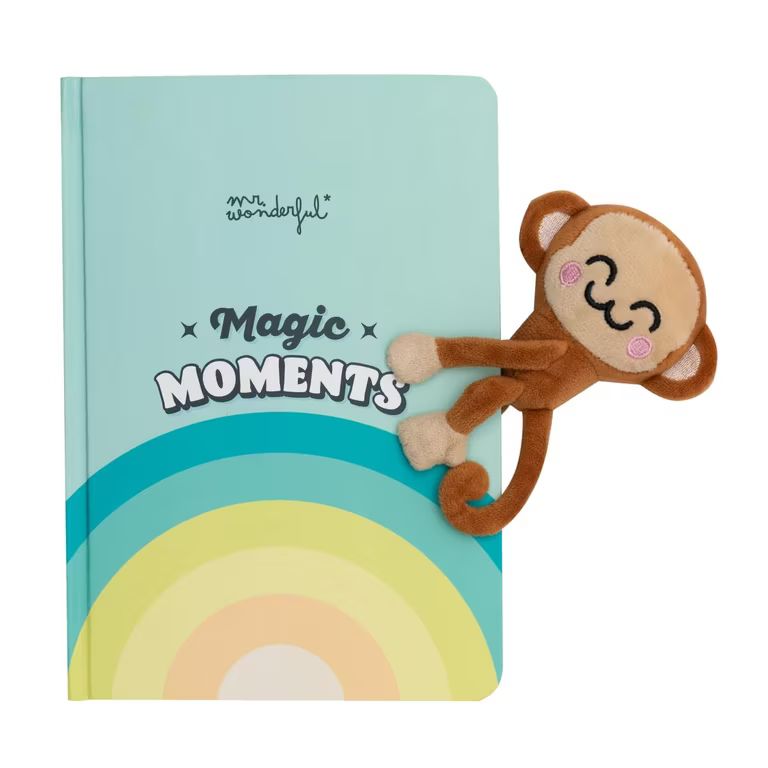 Libreta Con Peluche Y Cierre Magnético