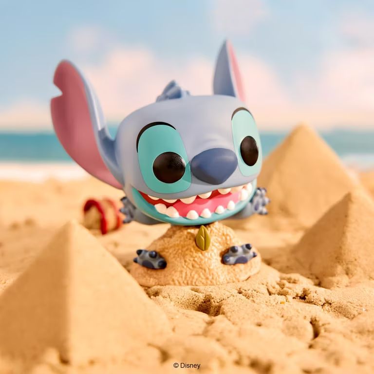 Imagen relacionada con Funko Pop! Disney: Stitch In Sand - Lilo y Stitch