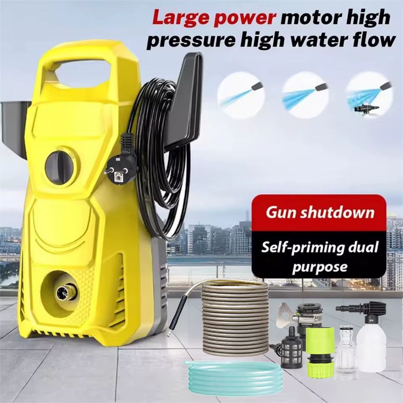 Hidrolavadora Alta Presión 1500W - 135 Bares 10m