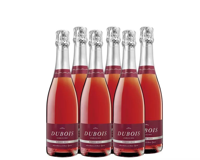 Imagen relacionada con Dubois Rosado - vino espumoso rose - 750 ml -caja 6 botellas-