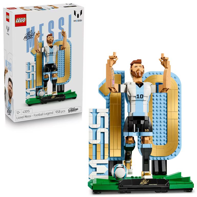 Imagen relacionada con LEGO Editions Lionel Messi: Leyenda del Fútbol de Juguete - Maqueta 3D