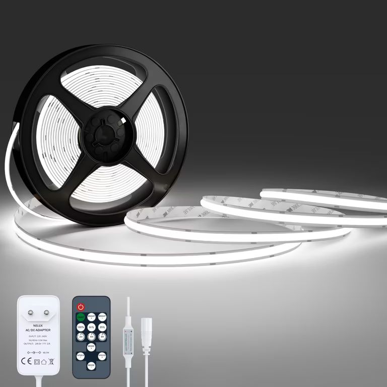 Imagen relacionada con Tira LED COB Interior Blanco Frío 5m