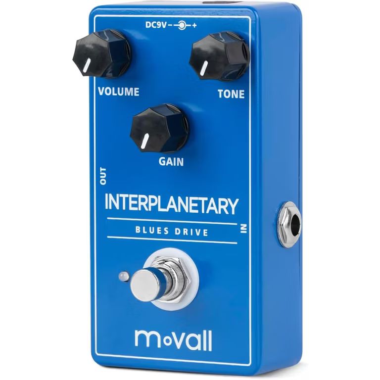 Imagen relacionada con MP-100 - Interplanetary Blues Drive, pedal de guitarra Overdrive de baja ganancia