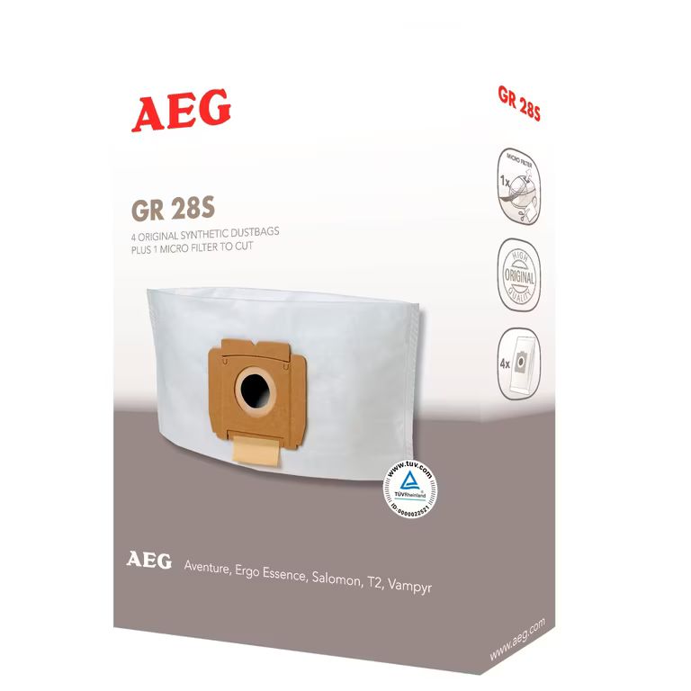 AEG Pack 4 Bolsas y Filtros para VX3