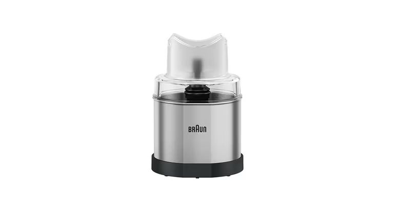 Imagen relacionada con Braun MQ 60 Accesorio EasyClick Molinillo de café y especias para batidora de mano Braun MQ 3 y MQ 5, molinillo de 350 ml, acero inoxidable