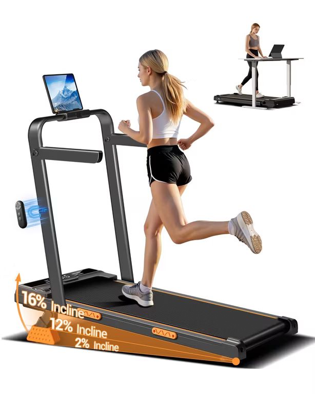 Imagen relacionada con Walking Pad - Cinta de correr plegable con inclinación