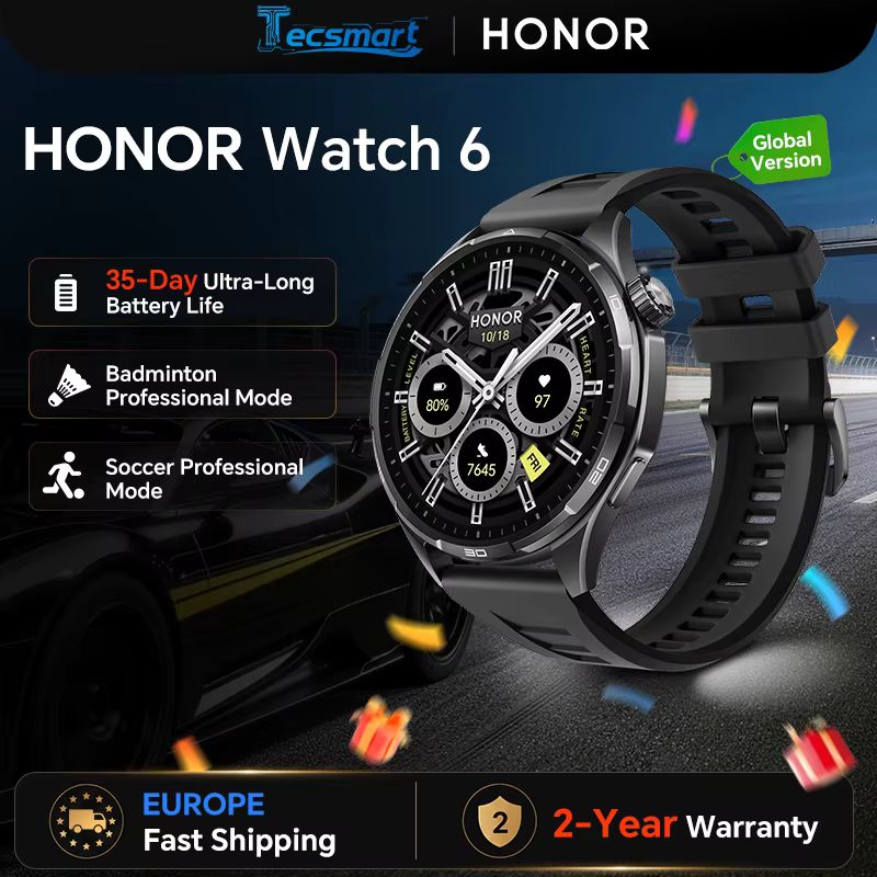 Honor Watch 6: Batería 35 Días Y 120 Modos Deportivos