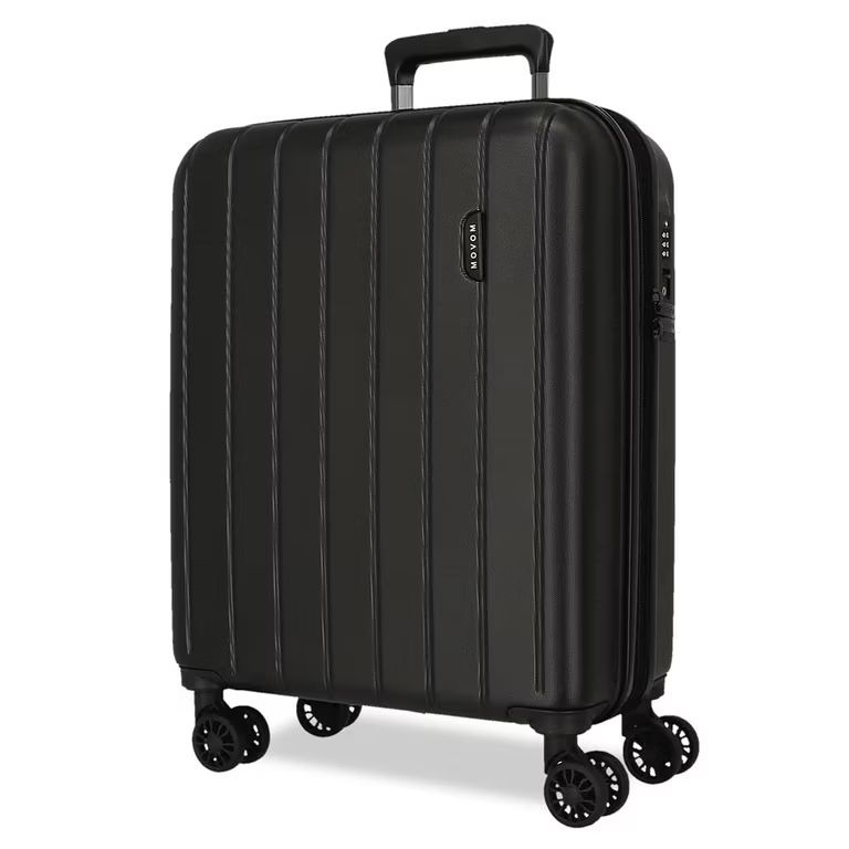 Imagen relacionada con MOVOM, Maleta de cabina, Rígida ABS, Cierre TSA, 38 L, 3,2 Kg, 4 Ruedas dobles Extensible Equipaje de Mano, 55 cm, varios colores