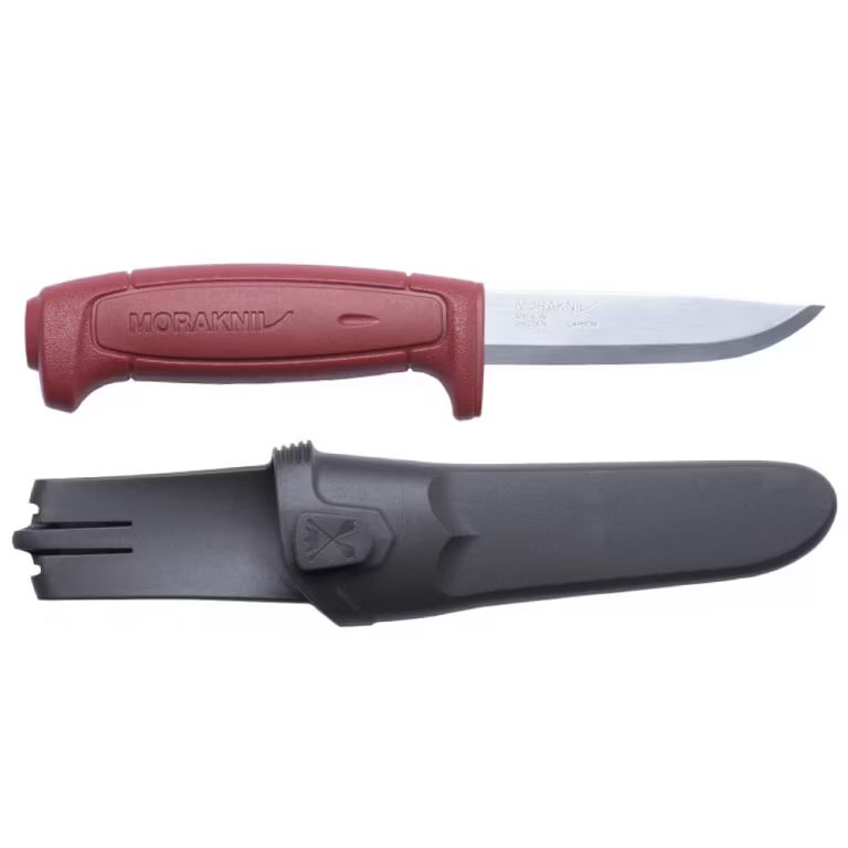 Imagen relacionada con Morakniv Cuchillo 11,5 cm Lama Fissa,Unisex - Adulto, Rojo, un tamaño