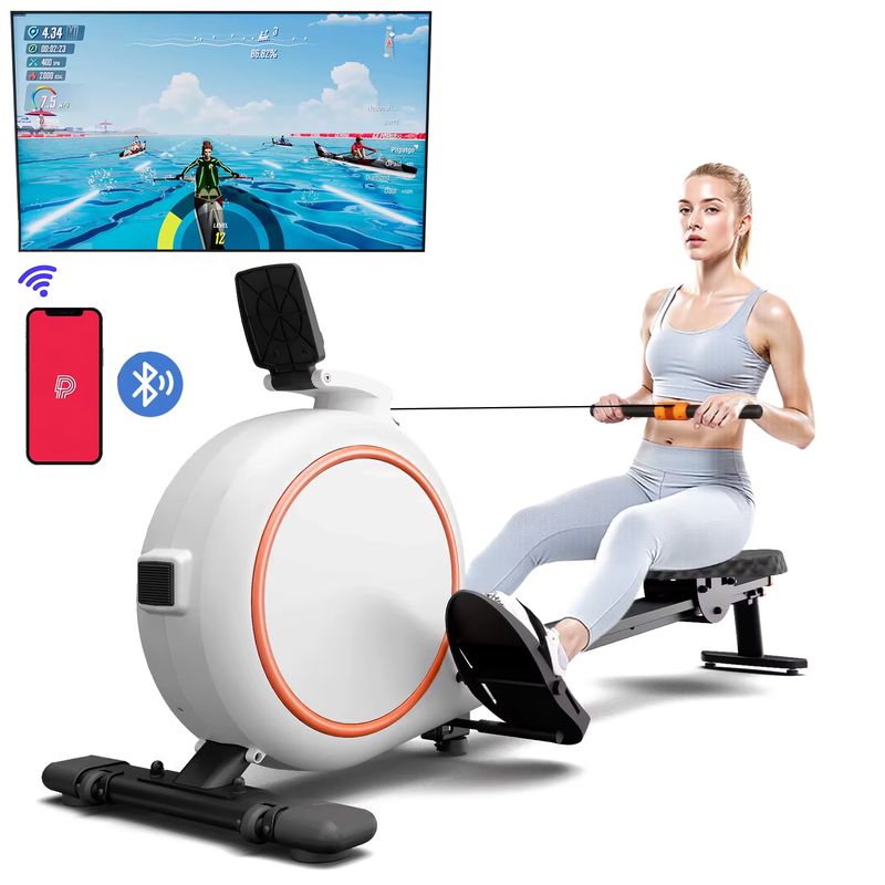 Máquina de Remo para el Hogar: Resistencia de 32 Niveles y Bluetooth