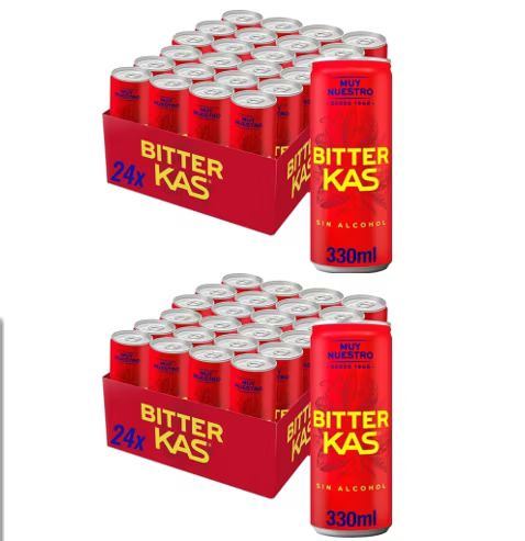 Bitter Kas 2x24x33 cl 48 Unidades