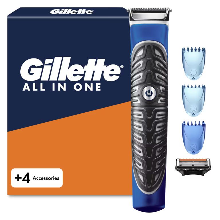 Imagen relacionada con Gillette Recortadora Todo en 1 con 3 Peines + 1 Recambio Proglide