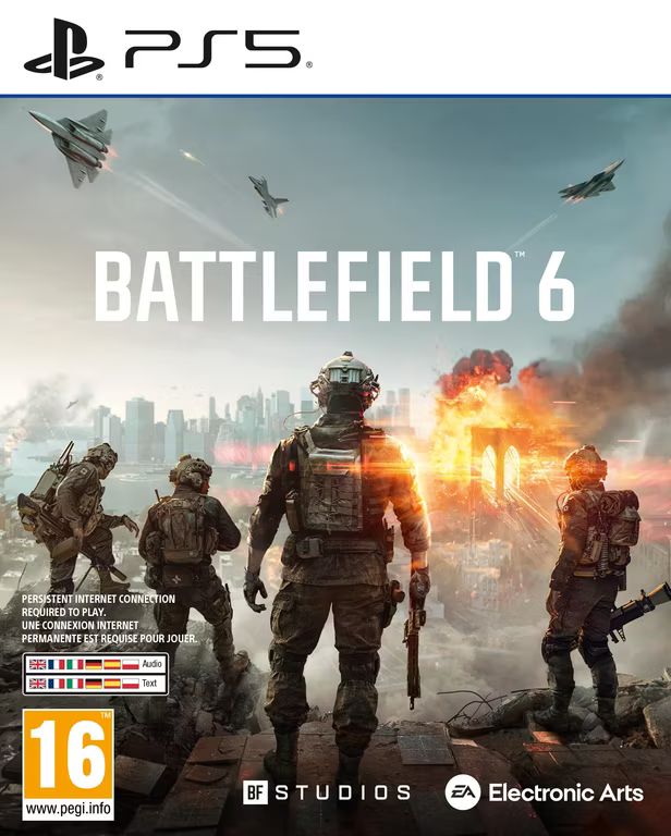 Imagen relacionada con Battlefield 6 Standard Edition PS5 | Videojuegos | Castellano
