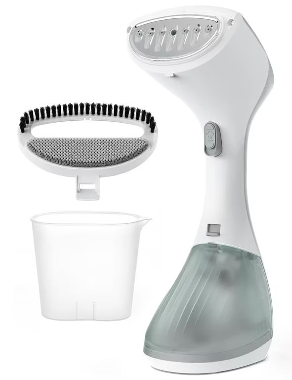 Imagen relacionada con AROEVE Plancha Vertical de Vapor Portátil 1300W (Reacondicionado - Como Nuevo)