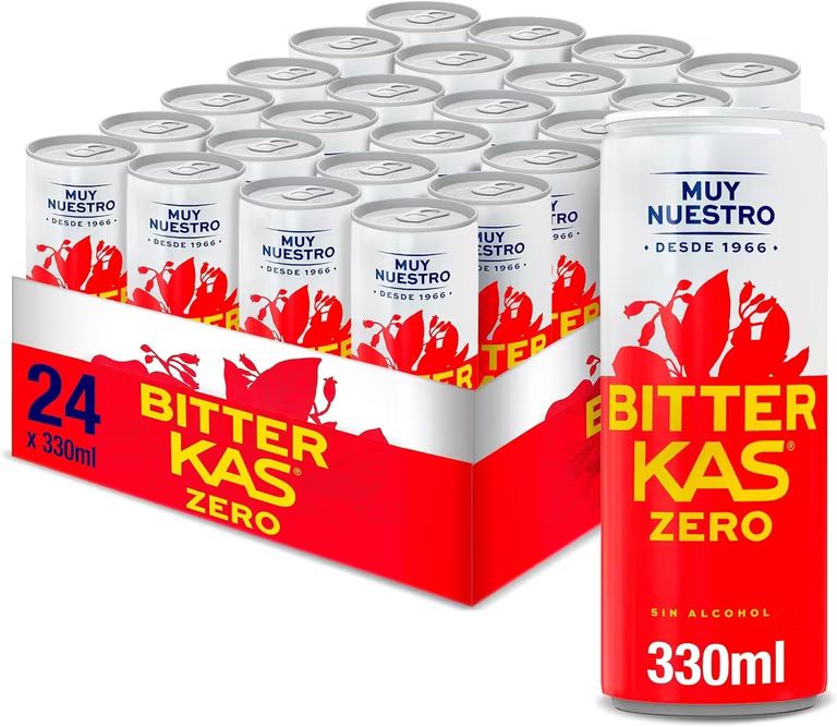 Bitter Kas Zero Refresco Amargo Sin Alcohol