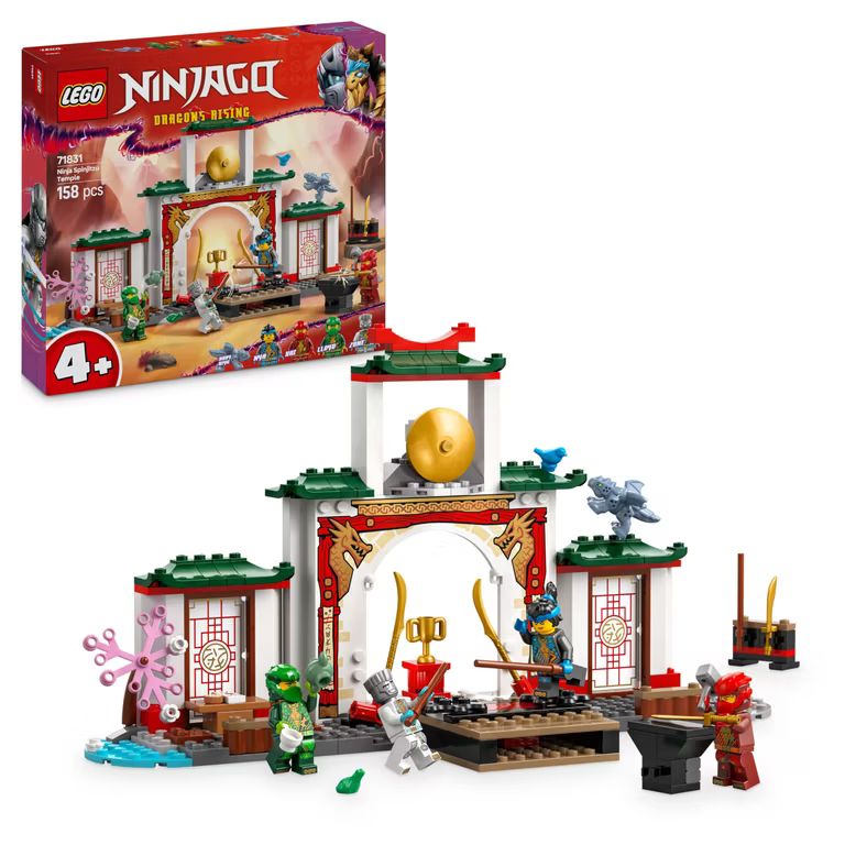 Imagen relacionada con LEGO Ninjago Templo Ninja del Spinjitzu 71831