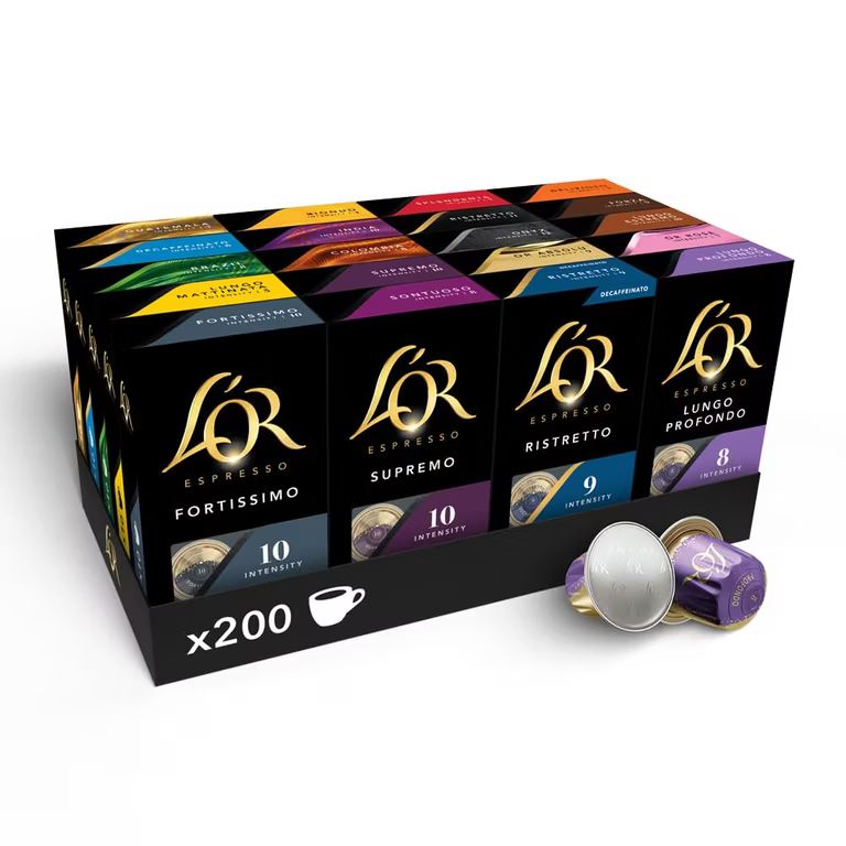 L'OR Espresso Café Surtido 200 Cápsulas