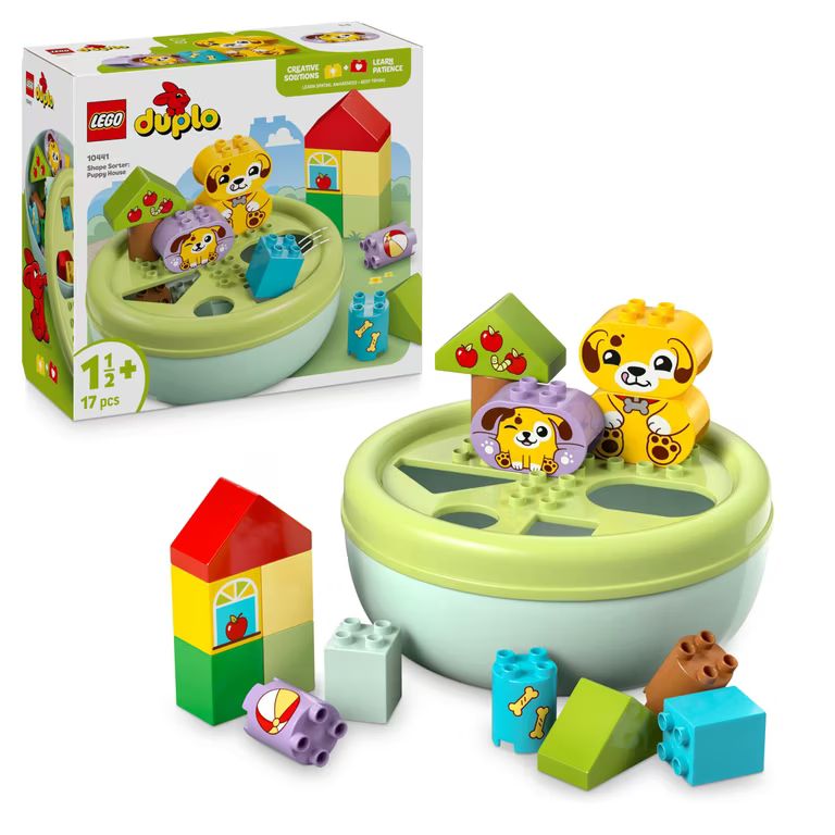 Imagen relacionada con LEGO DUPLO Mi Primer Clasificador de Formas: Casa de los Perritos 10441