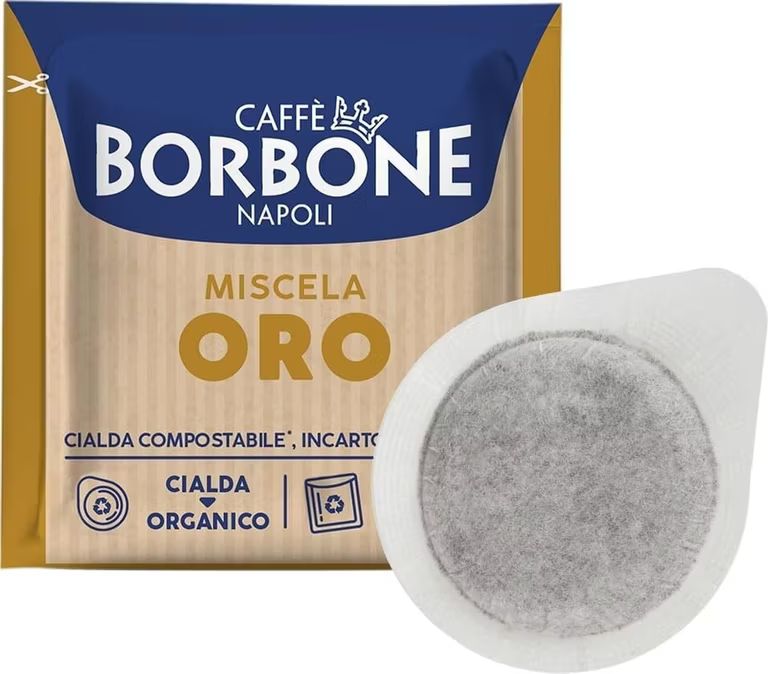 Imagen relacionada con Caffè Borbone Cápsulas Compostables Mezcla Oro - 150 Monodosis ESE 44 mm