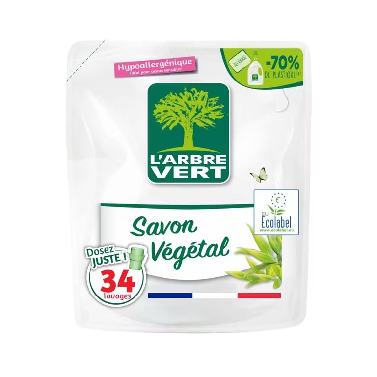 Imagen relacionada con Detergente vegetal para ropa - ecológico 34 lavados
