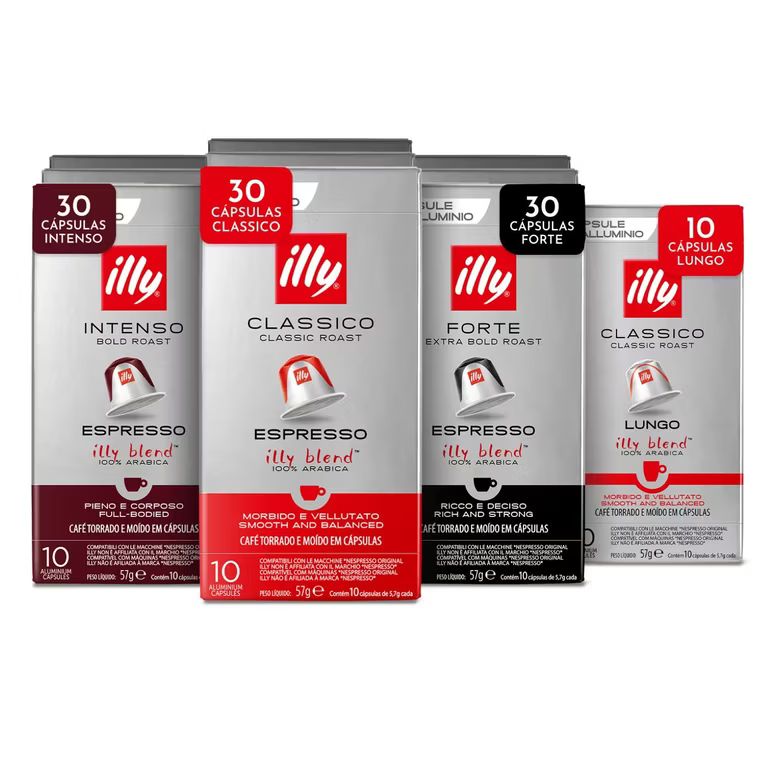 Illy Café En Cápsulas Compatibles Nespresso Mix Blend - 100 Cápsulas