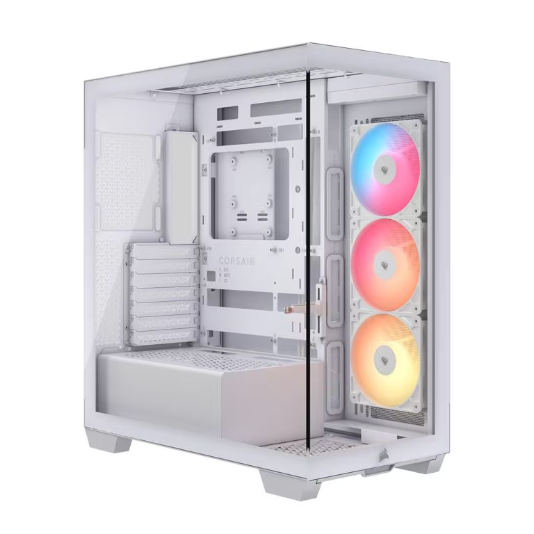 Corsair 3500X RS-R ARGB: Caja Semitorre Con Panel Panorámico
