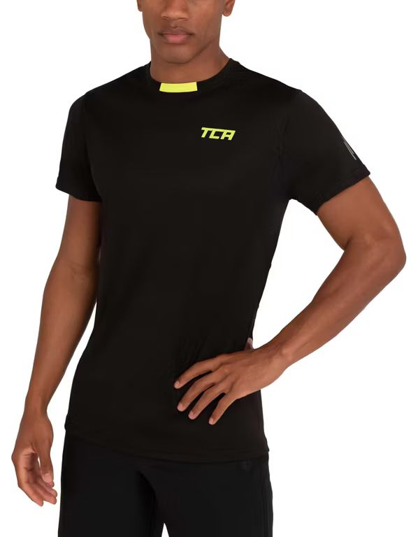 Imagen relacionada con TCA Camiseta Manga Corta de Entrenamiento - Camisetas Gym Hombre de Secado Rápido y Cuello Redondo TALLA S, M Y XL Y EN OTROS COLORES