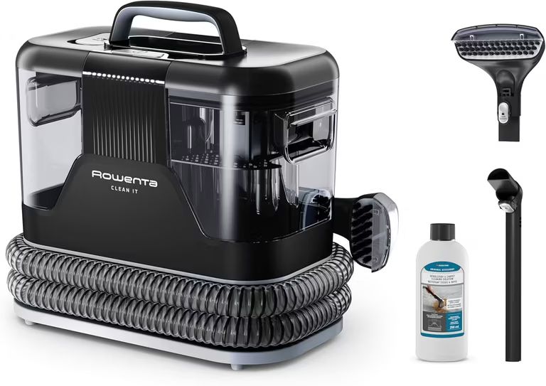 Rowenta Clean It 400W: Limpia Tapicerías Portátil