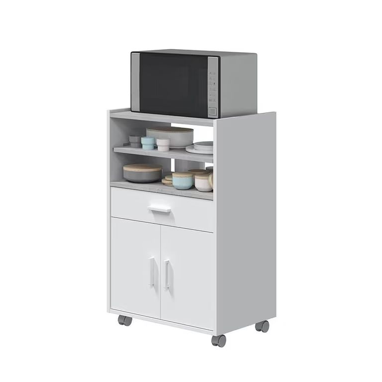 Mueble Microondas Tidy con Ruedas