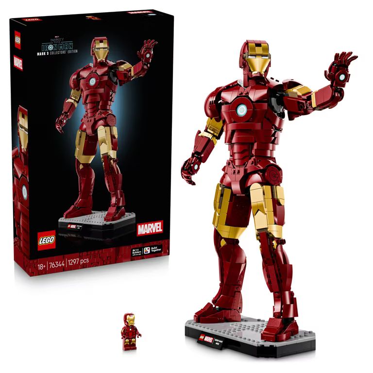 LEGO Marvel Iron Man Mark 3 Edición Coleccionistas