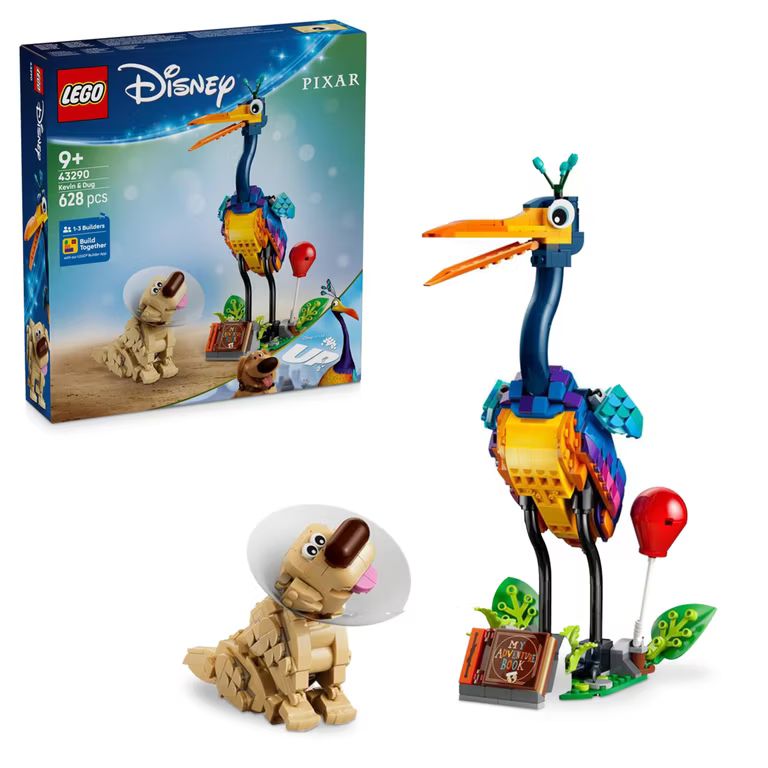 Imagen relacionada con LEGO Disney 43290 | Disney Pixar Kevin y Dug
