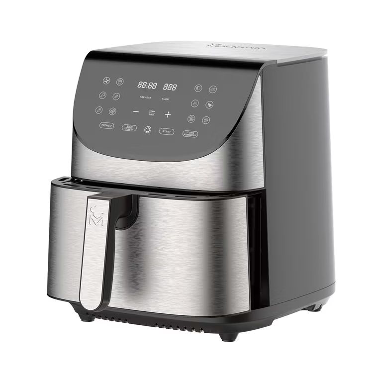 Imagen relacionada con MasterPro ROCKET 700 - Freidora de Aire 1800W 7L - 12 Programas - Pantalla LED Táctil - Temperatura Ajustable
