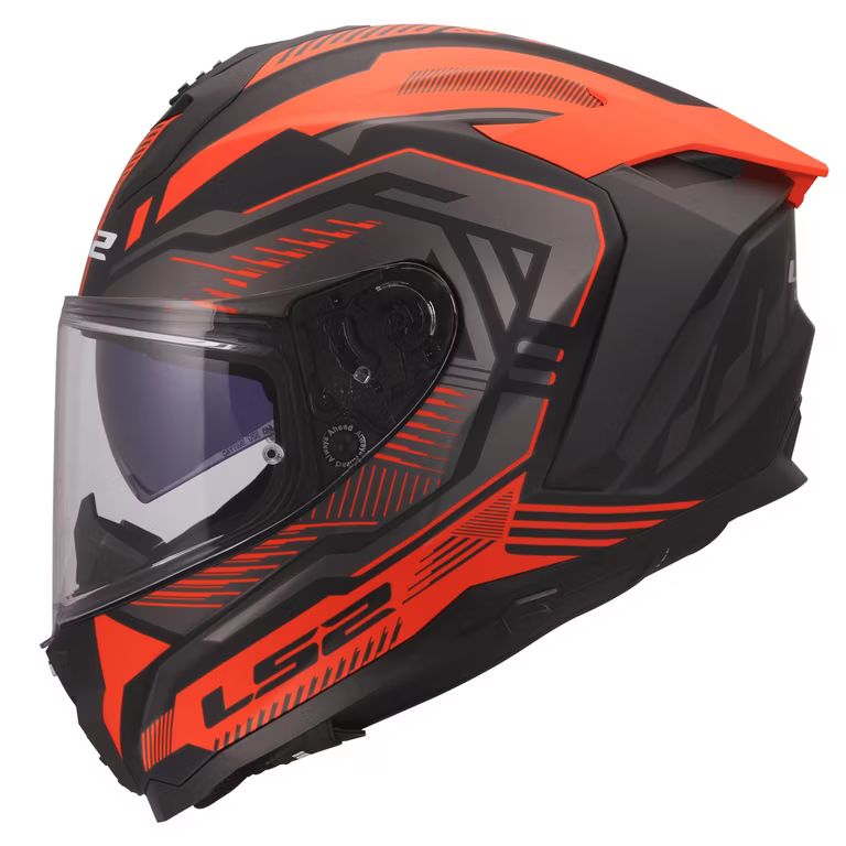 LS2 Challenger II Dravix Rojo 3XL Casco Moto