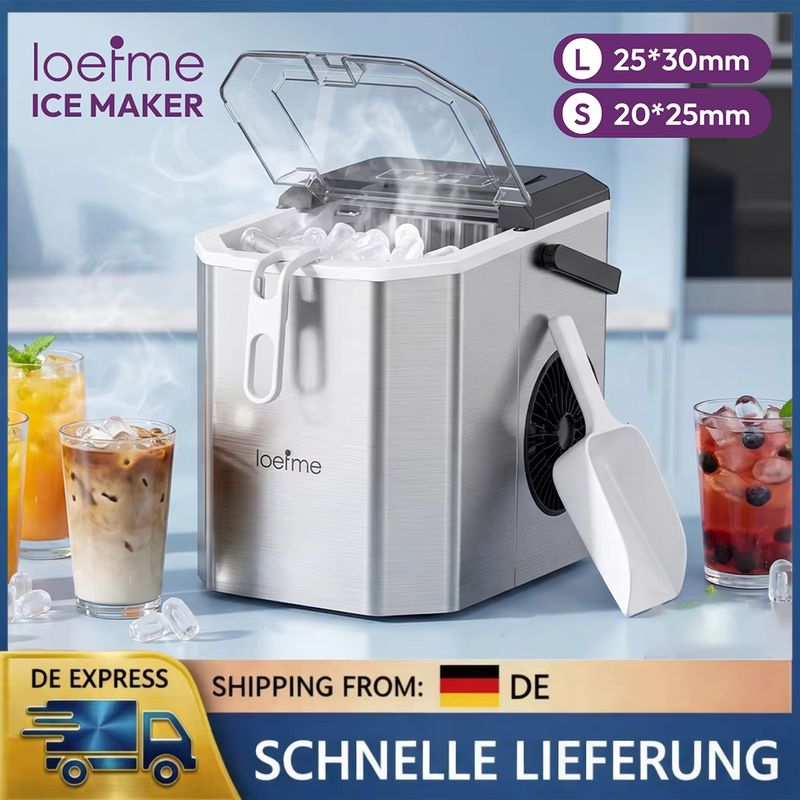 Máquina de Hielo Portátil LOEFME