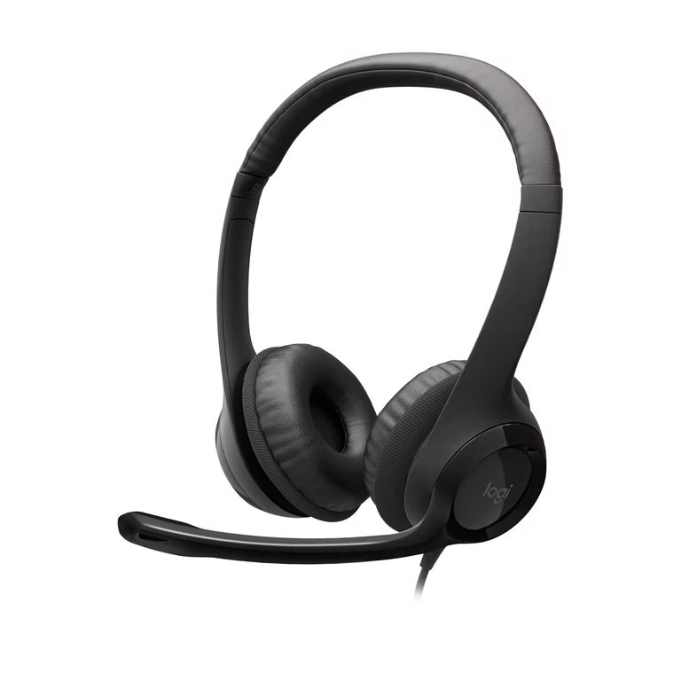 Imagen relacionada con Logitech H390 Auriculares con Cable para PC/Portátil | Auriculares estéreo con micrófono, supresión