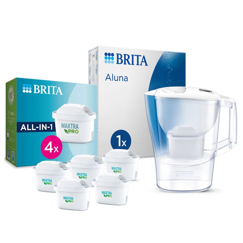 BRITA Aluna Jarra Filtrante con 5 Filtros MAXTRA PRO