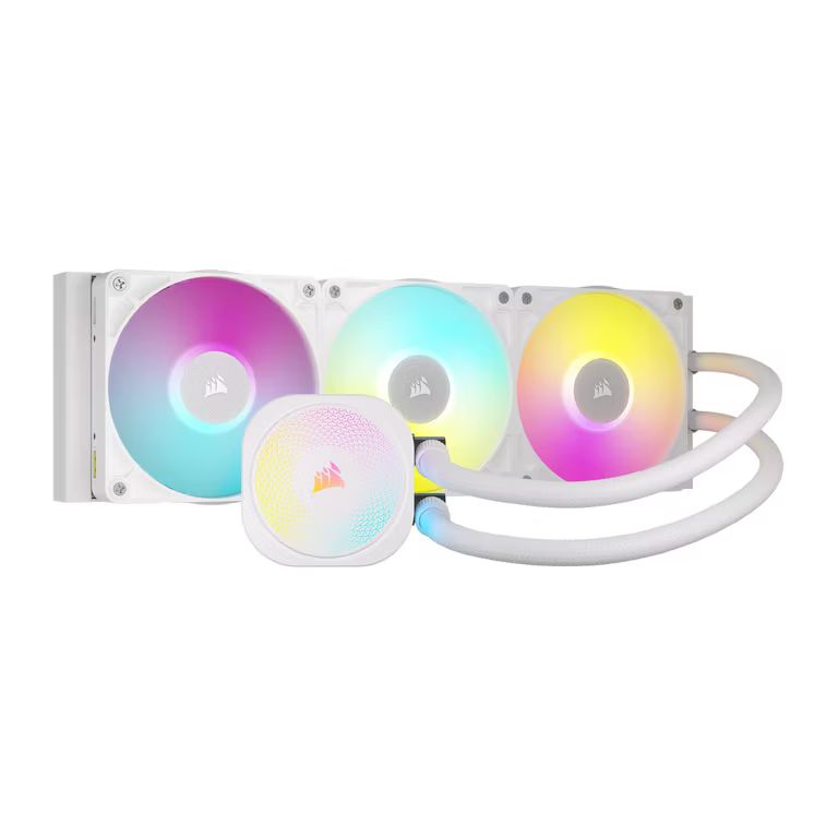 Imagen relacionada con CORSAIR iCUE Link Titan 360 RX Refrigerador Líquido RGB para CPU – 360mm AIO – 3X RX120 Ventiladores RGB Incluidos